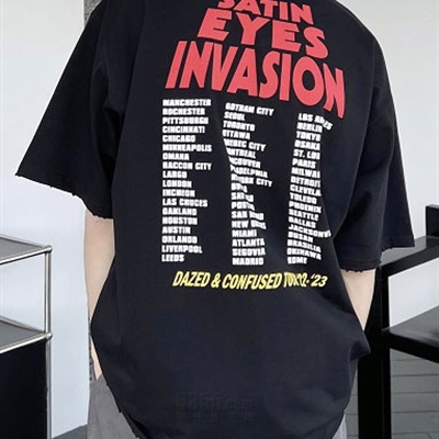 市场上装-T恤-电商T恤