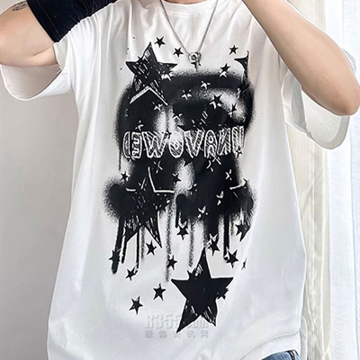 市场上装-T恤-电商T恤