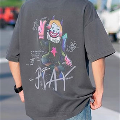 市场上装-T恤-休闲T恤