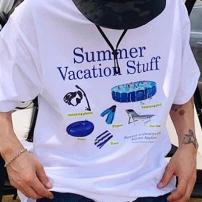 市场上装-T恤-休闲T恤