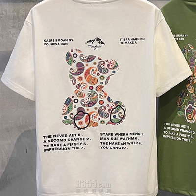 市场上装-T恤-休闲T恤