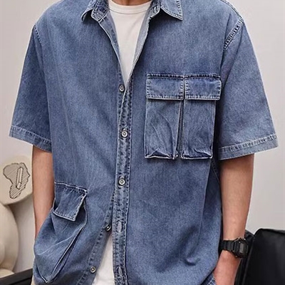 市场上装-衬衫-休闲衬衫