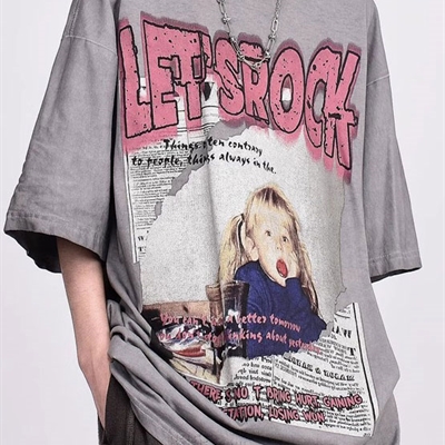 市场上装-T恤-电商T恤