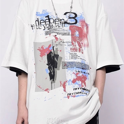 市场上装-T恤-电商T恤