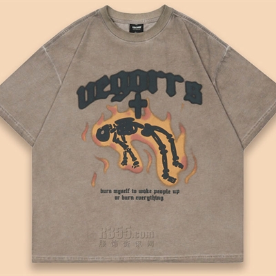 市场上装-T恤-电商T恤