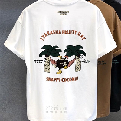 市场上装-T恤-休闲T恤