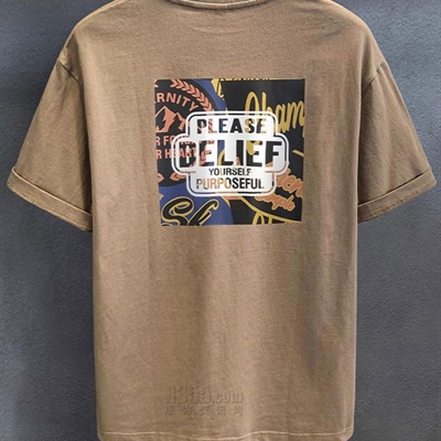 市场上装-T恤-休闲T恤