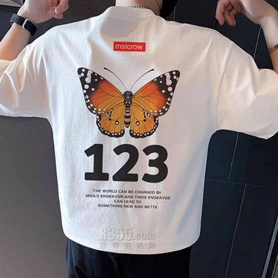 市场上装-T恤-电商T恤