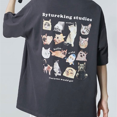 市场上装-T恤-电商T恤