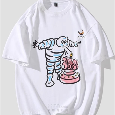 市场上装-T恤-电商T恤