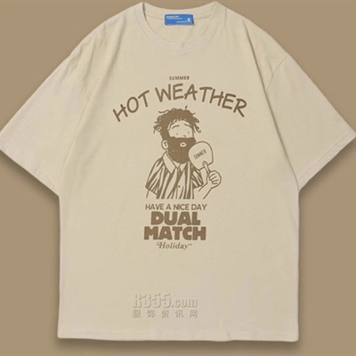 市场上装-T恤-电商T恤