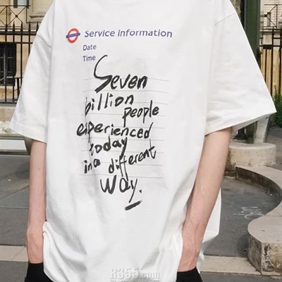 市场上装-T恤-电商T恤