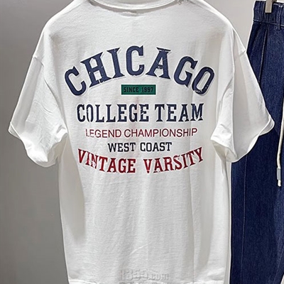 市场上装-T恤-休闲T恤