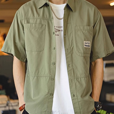 市场上装-衬衫-休闲衬衫