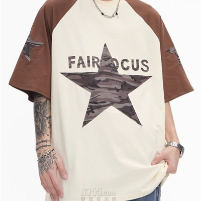 市场上装-T恤-电商T恤