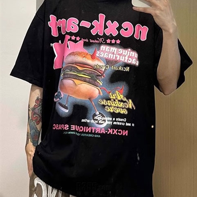 市场上装-T恤-电商T恤