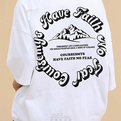 市场上装-T恤-电商T恤