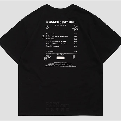 市场上装-T恤-电商T恤