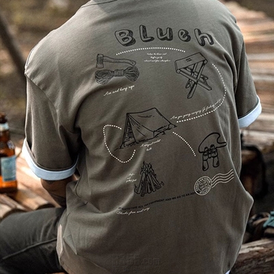 市场上装-T恤-电商T恤