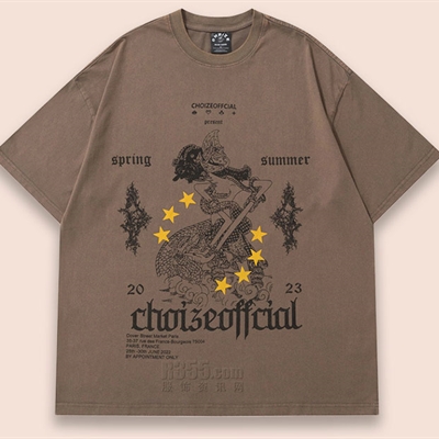 市场上装-T恤-电商T恤