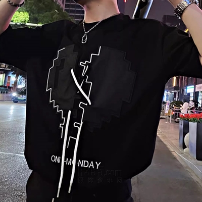 市场上装-T恤-电商T恤