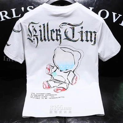 市场上装-T恤-欧货T恤