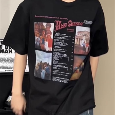 市场上装-T恤-电商T恤