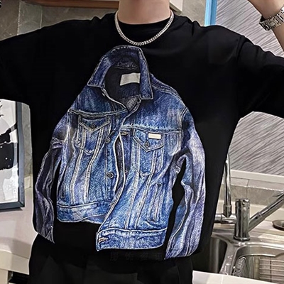 市场上装-T恤-电商T恤