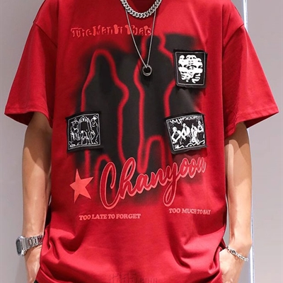 市场上装-T恤-电商T恤