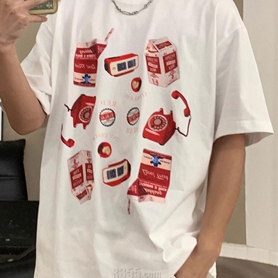 市场上装-T恤-电商T恤