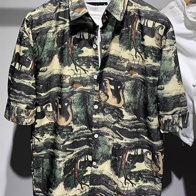 市场上装-衬衫-休闲衬衫