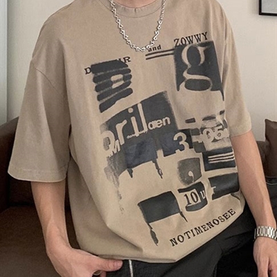 市场上装-T恤-电商T恤