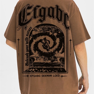 市场上装-T恤-电商T恤