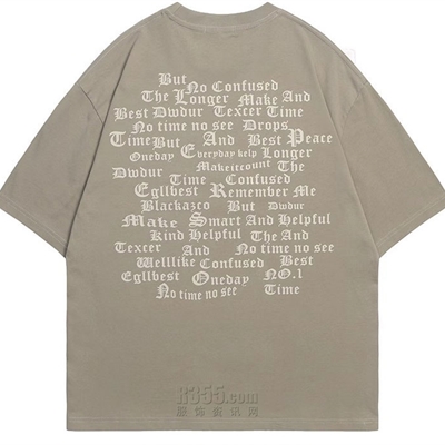 市场上装-T恤-电商T恤