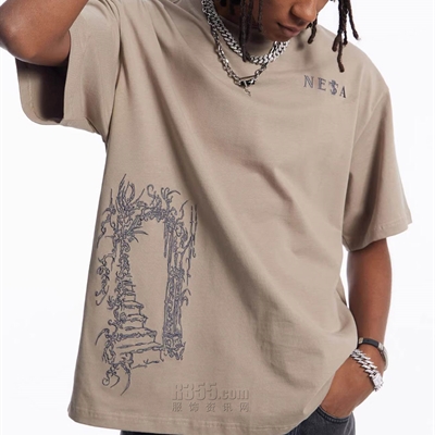 市场上装-T恤-电商T恤