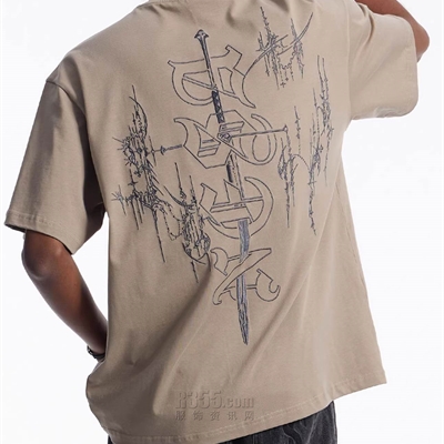 市场上装-T恤-电商T恤