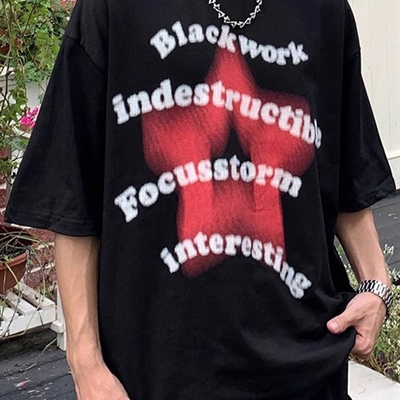 市场上装-T恤-电商T恤