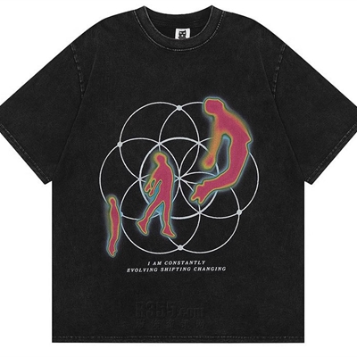 市场上装-T恤-电商T恤