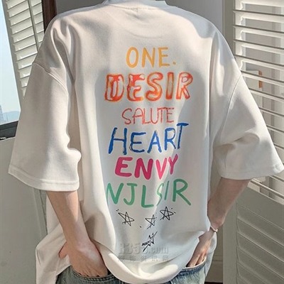 市场上装-T恤-电商T恤