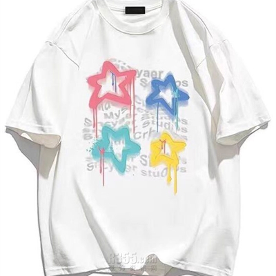 市场上装-T恤-电商T恤