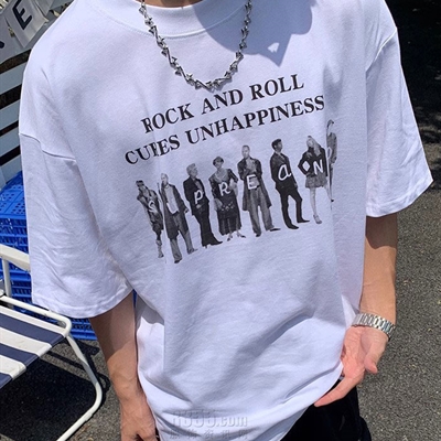 市场上装-T恤-电商T恤