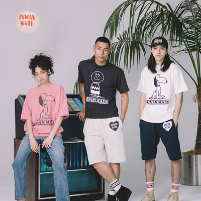 日本《HUMAN MADE x PEANUTS》2023春夏休闲时尚男女装