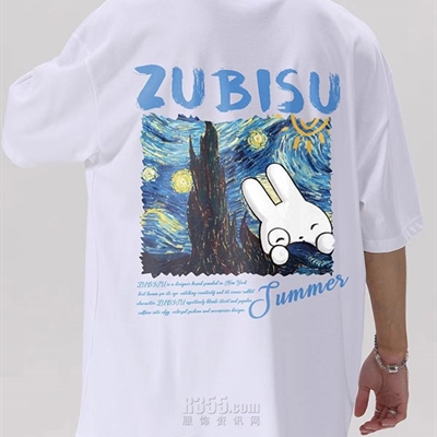 市场上装-T恤-电商T恤