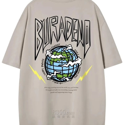 市场上装-T恤-电商T恤