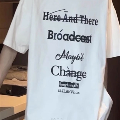 市场上装-T恤-电商T恤