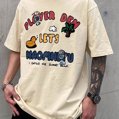 市场上装-T恤-电商T恤