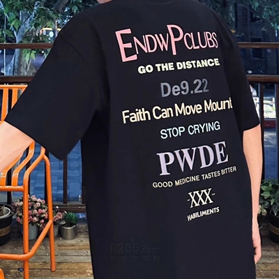 市场上装-T恤-电商T恤