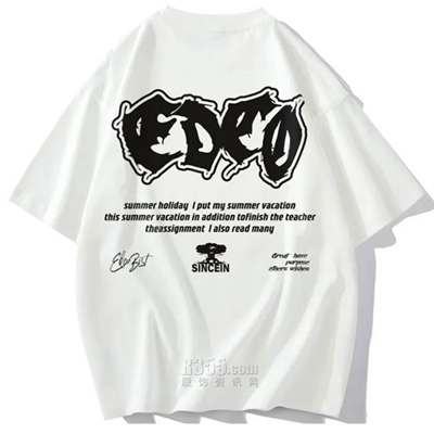 市场上装-T恤-电商T恤