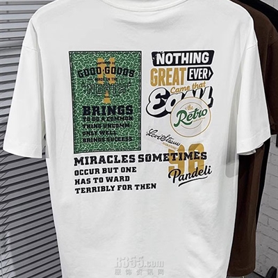 市场上装-T恤-休闲T恤