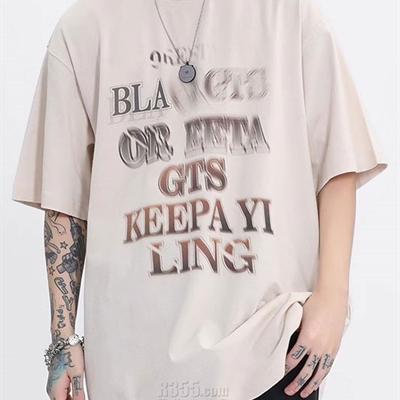 市场上装-T恤-电商T恤